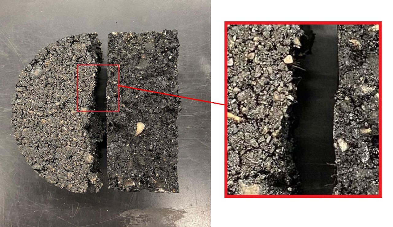 Fibre Reinforcement in Asphalt Cracking