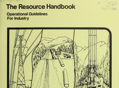 Illustrated cover of provincal resource handbook